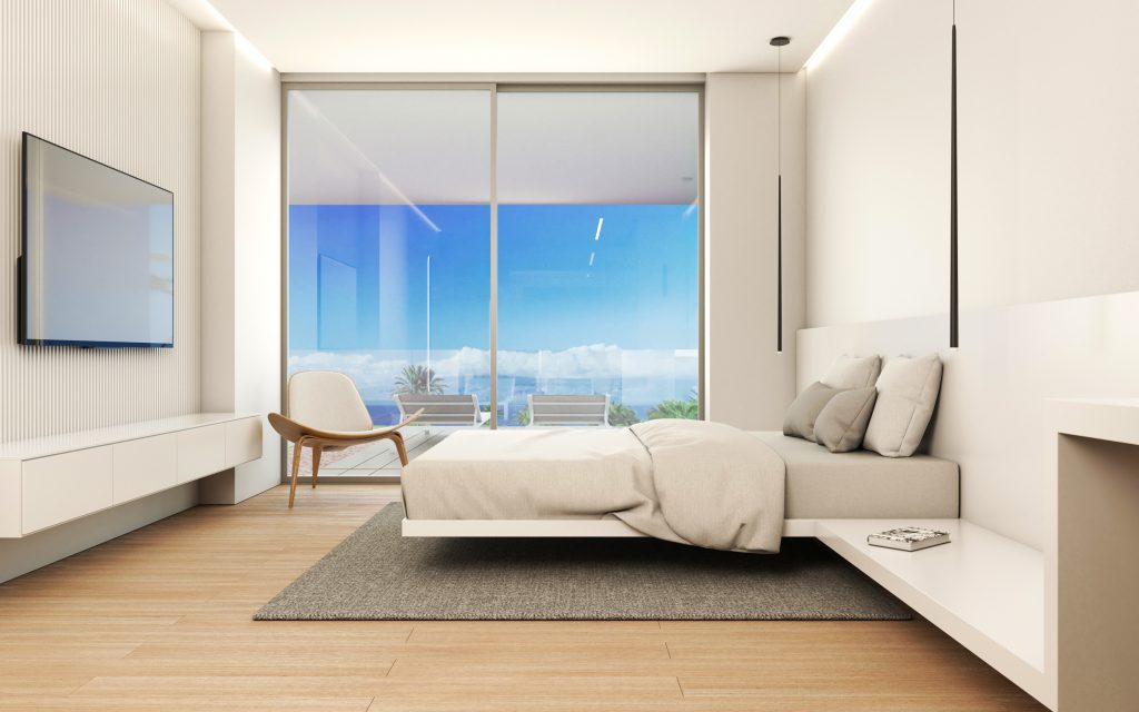 dormitorio siam blue